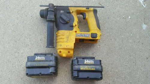 Dewalt  DC223 Hammer Drill 24 volt with 2 batteries