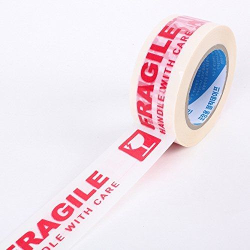 BT Printed Message Fragile Handle with Care Box Sealing Tape Packaging Tape 330
