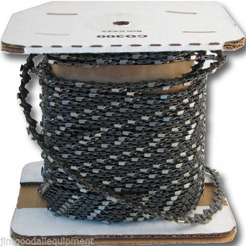 Forester 100 Ft Roll Chain Saw Chain,3/8 Pitch,050 Gauge,Fits Stihl,Husky,Echo