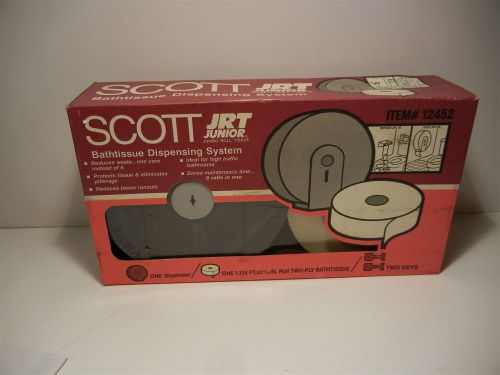 Scott Jrt Jr Junior Toilet Paper Dispenser With Roll Of Tissue NEW