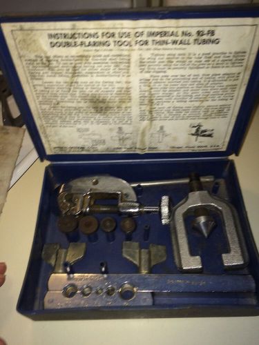 Vtg imperial eastman 93-fb double  flaring tool  made in usa 3/16-1/2 for sale