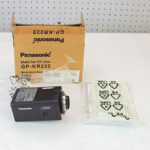 Panasonic GP-KR222 Industrial Color CCD Camera New in Original Box