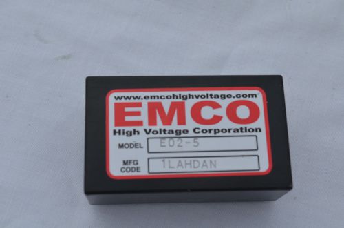 EMCO HIGH VOLTAGE E02-5