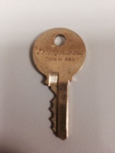 Chicago lock file cabinet key 2x14 for sale