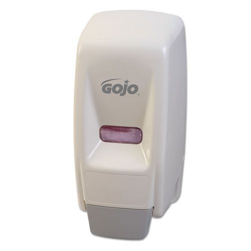 Bag-In-Box Liquid Soap Dispenser, 800mL, 5 3/4w x 5 1/2d x 11 1/8h, White