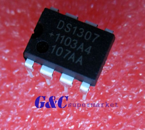 20pcs ic ds1307 ds1307n dip8 rtc serial 512k i2c real-time clock new for sale