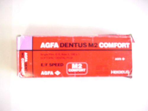 AGFA Dentus M2 Comfort Softopac Dental film, single E/F size 0/ 86 x 1
