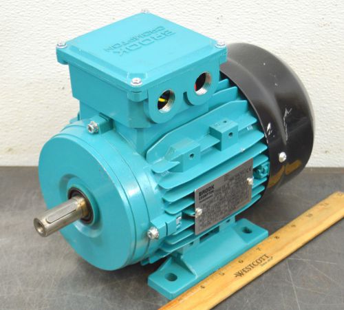 Brook crompton ta4m.75-2 electric motor 3/4 hp 208-230/460 volt 3 ph 1700 rpm for sale