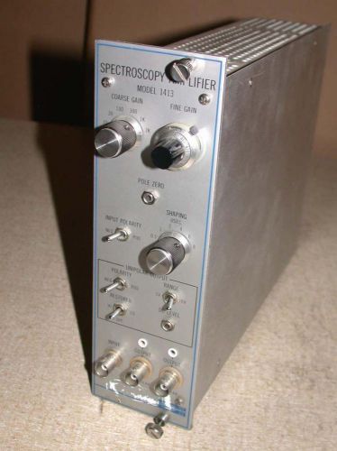 Canberra 1413 Spectroscopy Amplifier plug in module Oxford Ortec Free S&amp;H