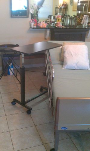 hospital bed table