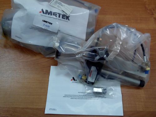 Ametek jofra t-620 hydraulic hand pump oil, 0-3000psi/200bar for sale
