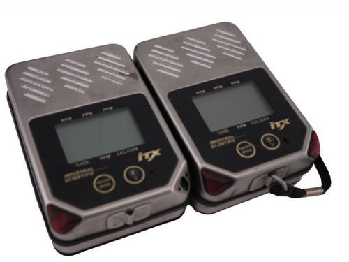 2x Industrial Scientific ITX Multi-Gas Monitor Sensor Detector 1810-4307 PARTS