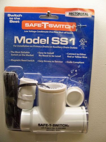 New rectorseal safe t switch ss1 97632 low voltage shut off free 1stclss&amp;h for sale