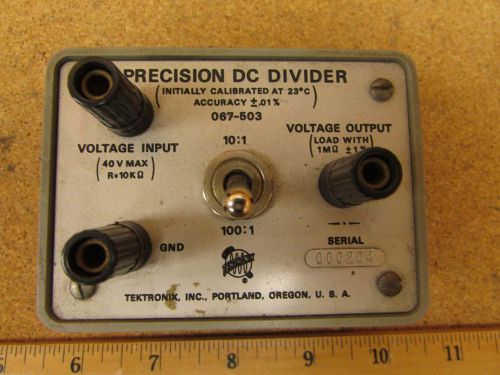 Tektronix Precision DC Divider 067-503