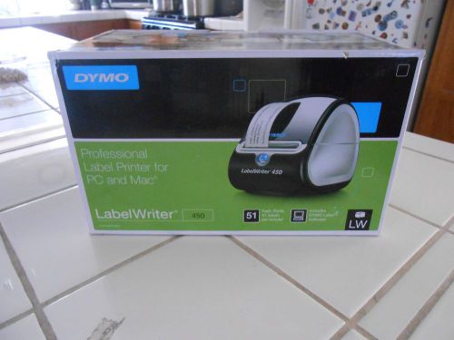 DYMO LABEL/WRITER 450 LABEL PRINTER OPEN BOX TESTED  PC OR MAC