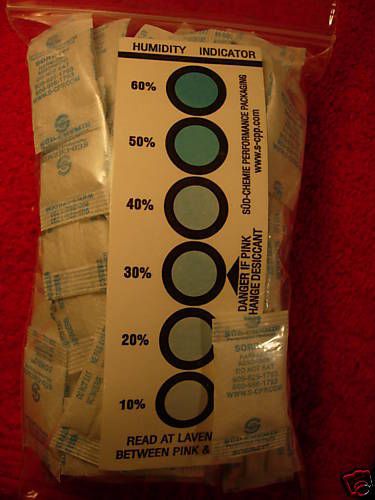 100g  sorb-it® silica gel desiccant mix 50-1g. 6-5g. &amp; 2-10g  rid mold/humidity for sale