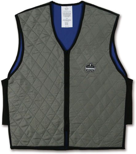 Ergodyne Chill-Its 6665 Evaporative Cooling Vest Gray X-Large