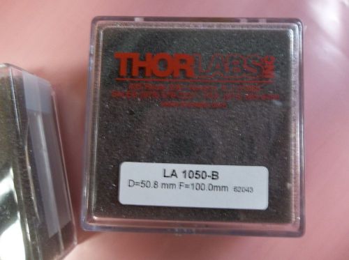 Thorlabs la1050-b: n-bk7 plano-convex lens,  ?2&#034;,f = 100.0 mm, ar coating (2-pc) for sale