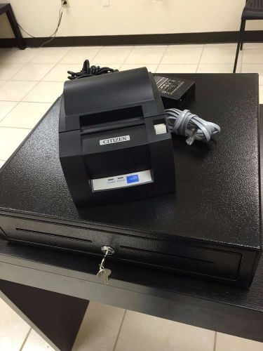 Citizen ct-310a receipt printer and cash drawer combo cash register plus intuit for sale
