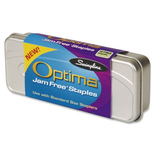 Swingline Optima Jam Free Premium Staples, Standard 1/4&#034;, 3,750/PK (35556), 2 EA