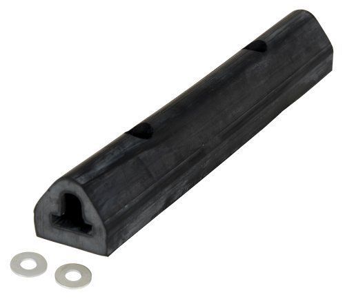 Vestil M-2-12 Rubber Extruded Bumper  12&#034; Length  2&#034; Width  1-3/4&#034; Depth