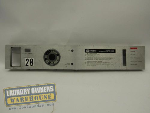Used-top front instructional panel 50lb washer - maytag for sale