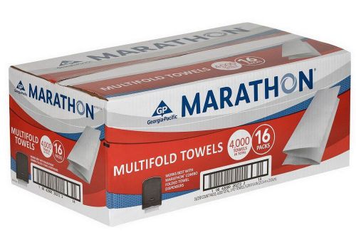 4000 NIB Marathon Folded Paper Towels Dispenser Multifold Combo Folded Case Box