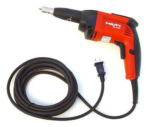 Hilti hilti 00285703 sd 2500 heavy duty drywall screwdriver with 15-feet cord for sale