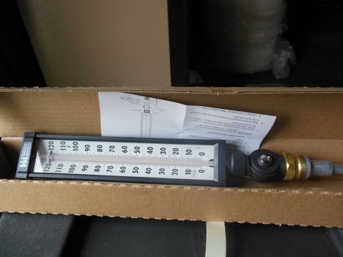Weiss instruments 9vu35 0-120f thermometer for sale