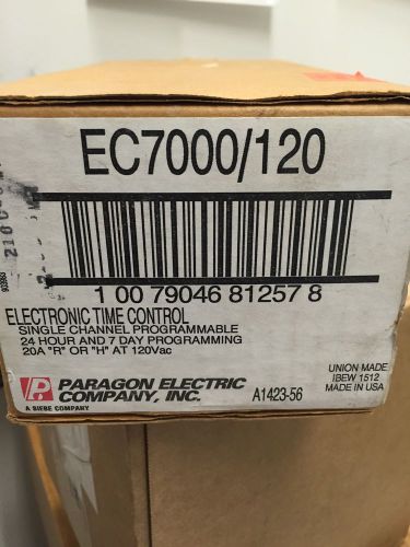 Paragon electric co. EC7000/120 Electronic Time Control ( new in box )