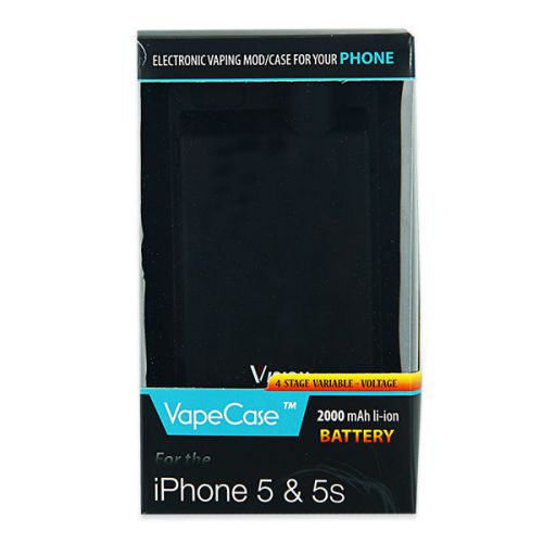 Authentic Vision VapeCase MOD 2000mAh Variable Voltage for iPhone 5&amp;5s US Seller