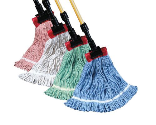 STARLINE™ BLEND WHITE LOOP END WET MOP 12 TO THE CASE