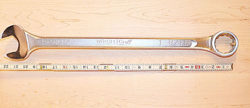 1-9/16 Inch HD Wright  Made USA  Combination Wrench #1150 New &amp; Free shipping