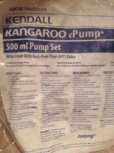 Kangaroo Joey 500mL Feeding Bags Pump Set 30 count case