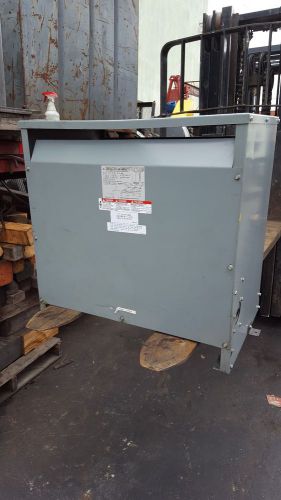 Square d 75 kva h.v. 480 l.v.208y/120 class aa transformer for sale