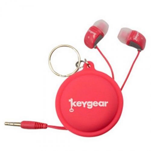 Ultimate Survival Technologies 50-KEY0021-09 Ear Buds w/Case Pink