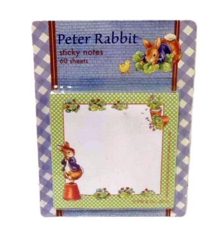 The World of Beatrix Potter Peter Rabbit Sticky Notes NIP 60 Sheets