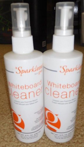 Ghent 8 oz Spray Bottle of Sparkleen Whiteboard Cleaner - 2 Pack