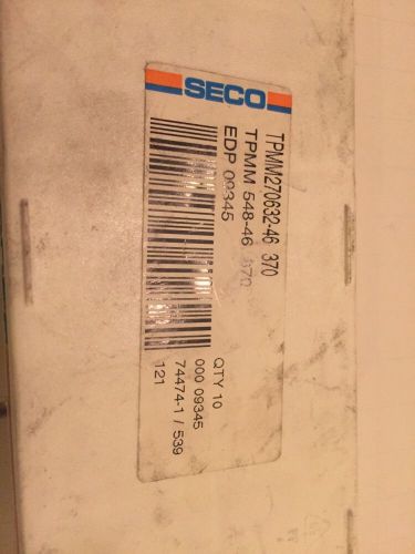 SECO TPMM270632-46 EDP09345 Carbide Inserts