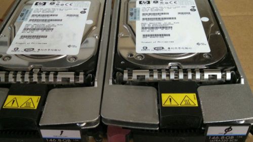 Hp 146gb hd lot of 2 bf1468afeb used free shipping excellent