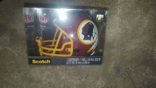 Redskins~scotch tape dispenser~new 5&#034; x 3 1/2&#034; for sale