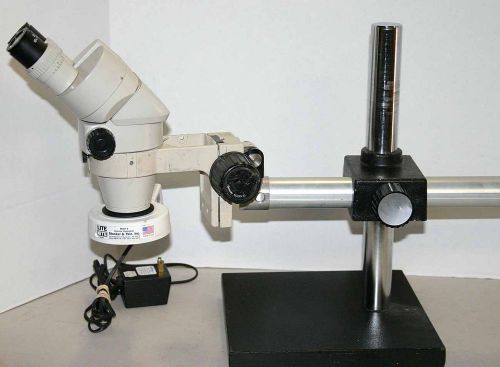 Nikon smz-2b stereozoom microscope on boom stand plus light nice for sale
