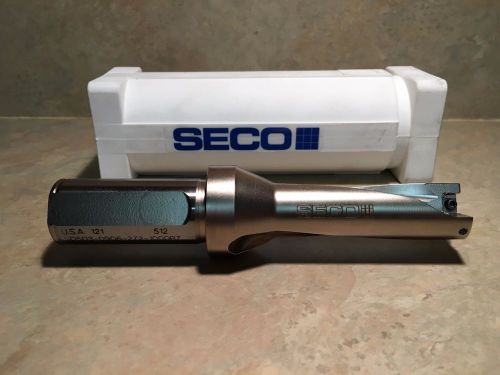 Seco indexable insert drill .906&#034; dia 3xd perfomax sd503 0906 272 1000r7 cnc for sale