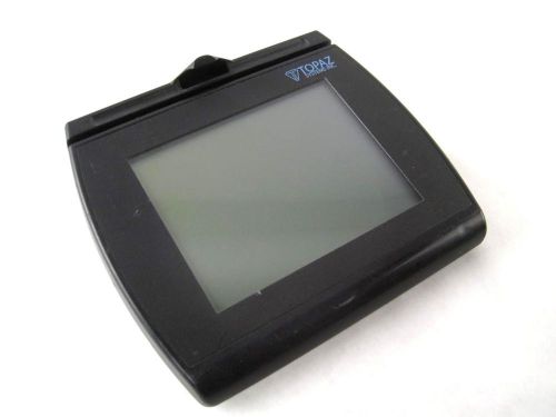 Topaz t-lbk766-bhsb-r electronic signature capture lcd 4x5 display screen pad for sale