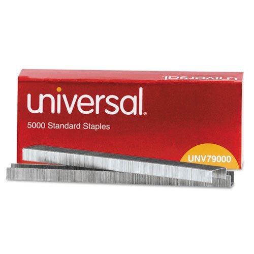 Universal Standard Chisel Point 210 Strip Count Staples 5000/Box