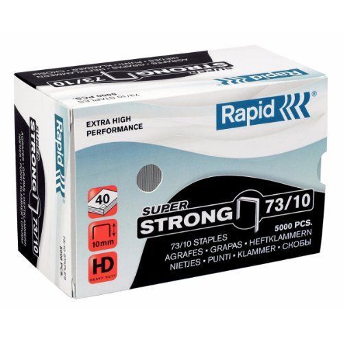 Rapid 24890400 3/8-Inch 73 Series Staples for Stapling Pliers with HD31, 5000...