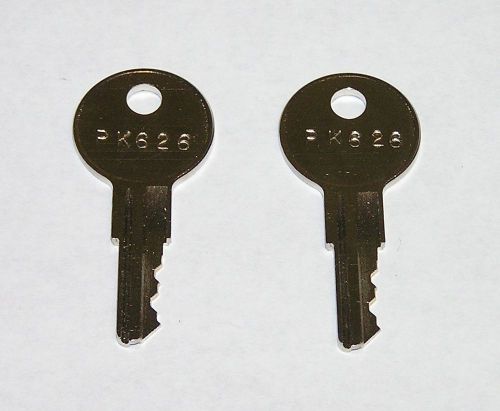 2 - PK626 Keys fits Green Acroprint Mechanical Time Clocks, Date &amp; Time Stamps
