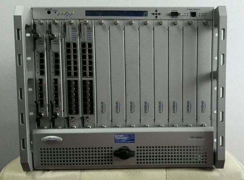 Spirent Testcenter SPT-9000A with EDM-2003B(2),EDM-2001A(2) w/ ACC-2090B Tested