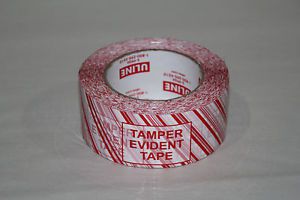 Security packaging tape tamper evident roll theft lost prevention from uline for sale
