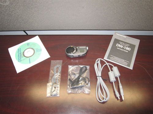 Olympus digital voice recorder dw-180 usb vcva high quality standard playback for sale